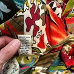 Vtg 80s bright floral top Size undefined Photo 2