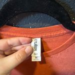 Tultex Women’s  Orange Cute Ghost Short Sleeve Shirt Size Medium Photo 1