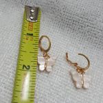 Beautiful Gold Plated Butterfly Earrings Photo 2