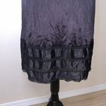 Sears vintage sexy black nylon slip negligee nightgown Size 36 Photo 2