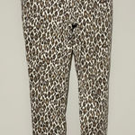 Chico's  So Slimming Girlfriend Slim Leg‎ Ankle Jeans Leopard Print Size 4 Photo 0