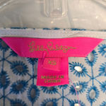 Lilly Pulitzer NWT Lily Pulitzer Zanzibar Eyelet Mr Peacock Blue Eyelet Size XSmall 001665 Photo 6