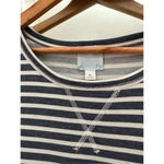 Sunday Striped T Shirt Dress Size‎ Size Medium Blue Photo 1