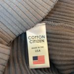 Cotton Citizen NWT Ibiza Long Sleeve Polo Dress in Ribbed Midnight Mix Size S Photo 11