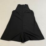 French Connection  Black Sleeveless Romper Size 4 Elegant Minimalist Photo 0