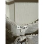 For Love & Lemons pointelle cream bow cropped top size Large Photo 2