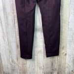 INC International Concepts Size 8 Skinny Leg Regular High Rise Pant Side Zipper Brown Photo 7