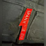 Spanx Women’s Black Rayon Elastic Straight Leg Pants Size L Photo 3