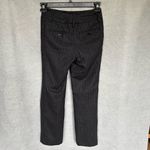 Ann Taylor Women's Gray Pinstripe Wool Dress Pants Size 4 Business Photo 2