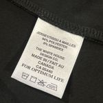 Sympli Open Front Sleeveless Cardigan Womens 16 Stretch Jersey Longline Black Photo 3