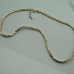 Macy's Cubic Zirconia Round-Cut Choker Necklace in Gold-Tone MSRP $140 NWT Photo 8