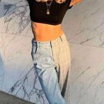 NWOT Choosy Young and Driven splice jeans Size 0 Blue Photo 7