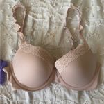 Aerie Sunnis Demi Lace Push-Up Bra Set - Purple and Pink Photo 1