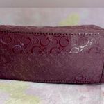 Guess Premium Designer flowering bordeaux signature Shoulder bag/ purse Photo 6