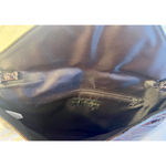 Jessica McClintock Vintage  Purse Brown Envelope Purse Chain Strap Pocket Photo 1