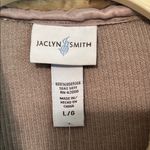 Jaclyn Smith Women’s  Tan Teddy Jacket with Faux Fur Collar Photo 1