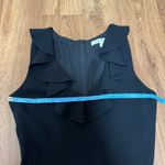 Elizabeth and James  Shnezie Black Wrap Ruffled Romper Womens Size 6 Small Pockets Photo 10