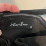 Anna Grace  Black Strapless Blouse Photo 2