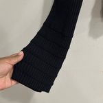 Maeve   by Anthropologie Black Knit Top Photo 5