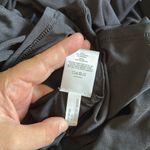 EXPRESS NWT  Ruched Mock Neck Strong Shoulder Back Cutout Mini Dress Black Sz XL Photo 12