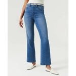 Spanx  Jeans Womens XS Tall Blue Kick Flare High Rise Pull On Denim Pants Stretch Photo 11