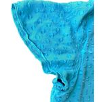 Soft Surroundings  Offshore Top  PM Petite Medium Aquamarine Hidden butto… Photo 8