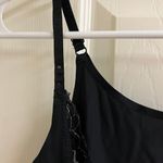 Bebe Vtg black lace bodysuit Y2K Photo 7