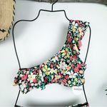 Lost + Wander  Lush Adventure One Shoulder Ruffle Top & High Waisted Bikini Set Photo 1