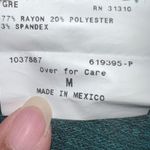 By & By Deep Green Long Sleeve Sweater with Twisted Draped Front Photo 9