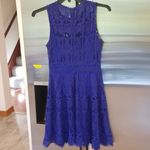 Adelyn Rae 💕💕 Royal Blue Lace Fit and Flare Dress Photo 8