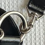 Gucci  Black Nylon Bamboo Handle Bag w Detachable Leather Shoulder Strap Photo 3