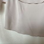 Wilfred le fou Aritzia Pale Taupe Ruffle Cami Top Size Medium Photo 4