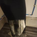 Bardot  Black Fringe Midi Dress Photo 7