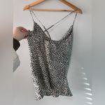 Bardot ‎ Julia Women’s Animal Print Leopard Criss Cross Tank Top Size US 10/Large Photo 3