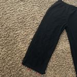 Unbranded Black Cover‎ Up Knit Pants W/ Crystal Embellishments Size Small Photo 2