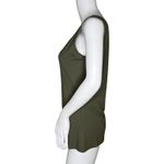 Joseph Ribkoff Shirt Women 4 Olive Green Tank Shell Layering Neutral Minimalist Photo 2
