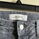 ZARA ‎ WOMEN PREMIUM DENIM COLLECTION DISTRESSED GRAY SIZE 6 JEANS STRETCHY Photo 2