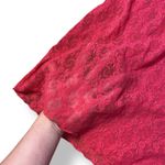 b.Tempt’d Red Lacey Sheer Mini Chemise Womens Size L‎ Sleepwear Size L Photo 4