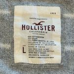 Hollister VTG Y2K long sleeve button up iconic logo striped preppy cardigan L Photo 7