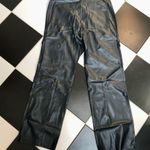 We Wore What NWT  Black Vegan Leather Utility Cargo Pants Jogger Moto Grunge 90s 31 Photo 9