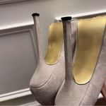 YSL Yves Saint Laurent Platform Pump Grey Suede Photo 5