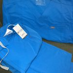 FIGS Scrubs Set Capri Blue (Limited Color) Photo 0