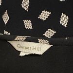 Garnet Hill  Diamond Print Drop Waist Long Sleeve Dress Photo 3