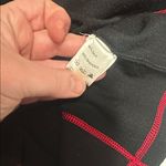 Essendi Black and Red Women's sSilk Blend Quarter Zip Top Photo 5