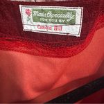 Vintage Burgundy Open Side Swim Cover Up Terry Cloth Robe One Size Size undefined Photo 3