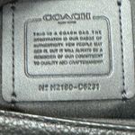 Coach  Kristy Shoulder Bag Pebbled Leather Black Gold Accents Photo 3