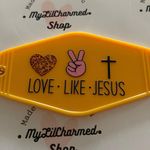 Handmade Love Like Jesus Keychain  Photo 0