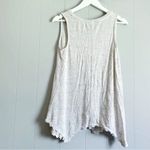 Knox Rose  Mariniere Striped Soft Shark Hem Sleeveless Top Tank XS Photo 1