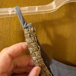 Saylor Goldy Sequin Beaded Mini Cocktail Dress in Gray Photo 7