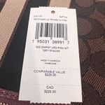 Dempsey Large Phone Wallet In Signature Jacquard With Stripe And Coach Pat Photo 5